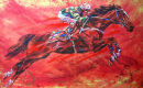  "Firepower" Istabraq
By David Dent and L.Peytong
ltd edition of 250 600 x 380 mm
with original work